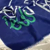 Женский шарф шаль Pashmina Хорошее качество 100% кашемировые материальные печатные буквы уточнения тонкие и мягкие длинные шарфы для женщин Большой размер 200 см - 93см