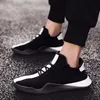 Casual schoen platte sneaker rood gebreide sneakers met veters fabriek directe maat 39-44 geschenk chaussures gieten femmes