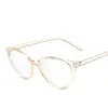 Fashion Optical Glasses Blue Light Blocking Eyeglasses Frame Women Men Cat Eye Spectacles Clear Lenses Glasses Computer Oculos Y0831