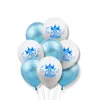 Party Decoration Zljq 2nd Happy Birthday Balloons Boy Girl 2 år två år Latex Baloon Number Ballon Baby Shower