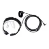 1 stift PTT THROAT MIC COVART AKOUSTIC TUBE EARPIECE FÖR RADIO MOTOROLA I MB SERIE EM1000, i 1000R, i 1020R MB140R