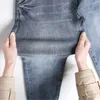 8xl Jean z wysoką talią harem spodnie dorywczo chłopak kobieta streetwear vintage plus rozmiar mama dla Q1286 210629