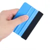 50 stks 10 * 7cm auto wrap handhulpmiddelen applicator tool vinyl film wikkel vilt rand sticker sticker flanellen schraperblad squeegee emblemen tools;