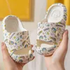 Zapatillas para niños Niñas Niñas Dibujos animados Lindo Bebé Niños Resistente al desgaste Non Slip Baño Slippers