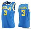 Koszulka koszykarska NCAA UCLA Bruins College 3 Johnny Juzang Jaime Jaquez Jr. 10 Tyger Campbell 13 Jake Kyman Russell 0 Westbrook Lonzo 2 Piłka 42 Miłość 14 Lavine 21 Holiday