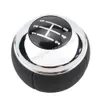 6 5 SPEED CHROME CAR Gear Shift Knob Shifter Häfthandboll för mini R50 En D R52 R53 Cooper S 3 Dörrar 2001-2008