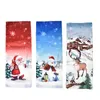 Christmas Wine Fles Cover Champagne Tassen Santa Sneeuwman Rendier Trekkoord Pouch Gift Wrap voor Xmas Party Festival XBJK2111