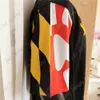 Maglia da calcio Maryland Terrapins NCAA College Stefon Diggs nera taglia S-3XL tutti cuciti da uomo giovanile