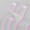 Segno di parola "HI" Altri colori possono essere personalizzati Decorazioni per matrimoni decorazione murale luce al neon a led 12V Super Bright