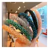 2021 Perline di Cristallo Lunetta Accessori Per Capelli Delle Donne Della Fascia Delle Ragazze Hairband Opaska Fare Wlosow Diademas Bandeau Versare Cheveux