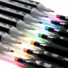 60/80/168 Farben Marker Stift Set Kinder Student Alkohol Kunst zum Zeichnen Manga Touch Fünf Marker Schulbedarf 210904