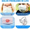 3D Silicone Mask Holder Bracket Support Mouth Breathing Assist Help Inner Cushion Food Grade Breathable Valve Accessories