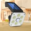 54SMD Solar Motion Sensor Lights Security Wall Lamp Floodlight Outdoor Waterproof