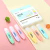 Reforçadores 6 Pçs / Set Soft Dica Highlighter Light Color Kawaii Marcador Student Pen Po Fluorescente Papelaria DIY Erastável Jou Z2M8