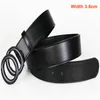 Cinturones para hombres Cinturones para mujer Cuero genuino de alta calidad Color blanco y negro Piel de vaca para cinturón para hombre con Box1158262