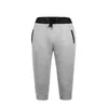 Running Pants SAGACE Men's Cropped Trousers Joggers Sport Fitness Jogging Elastic Stretchy Bodybuilding Bermuda Sweatpants A1118