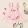 Ins Mosca Manga Bebê Macacão Verão Menina Vestidos Lace Meninas Irmãs Crianças Pólen Branco Apricot Tricolor Catsuit Zyy905