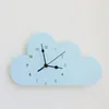 Other Clocks & Accessories Nordic Wooden Cloud Shape Wall Clock Diy Quartz Watch Still Life Modern Home Decoration Teen Kids Room Decor Supp