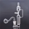 New desgin Billig glasbong Rökvattenpipa med 14mm glasoljebrännarrör Dab Straw Oil Rigs for Dry Herb Wax Bong