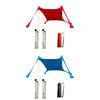 Tält och skydd Solskyddsmedel Canopy Outdoor Fishing Camping Awning Beach Tent Sun Shelter Shade För Resor Backyard