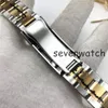 WatchBand GMT Sub DateJust DayDate Original 19mm Watch Band Strap Full Steel Bracet Curved End Watch Accessories Manウォッチストラップ2335