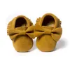 Primeiros caminhantes sapatos bebê nascido meninas meninos mocassins sneakers toddler franja solada macia calçado antiderrapante