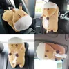 High Quality Car Armrest Box Tissue Creative toon Cute Holder Paper Towel Storage Case Organizer 210423