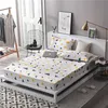 Sheets & Sets Elastic Bandage Bed Sheet Soft Breathable Printing Mattress Cover In Home Decoration Bedroom For Family