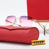 İş güneş gözlükleri erkekler marka optik çerçeve kadınlar c-şekilli dekorasyon basit stil anti-mavimsi UV moda tasarımcısı gözlük 295p
