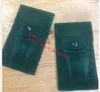 High Quality Green Watch Boxes Cloth Travel Bag Collection Handbag 70mm x 130mm For Pepsi Perpetual 116610 126710 326235 116681 Wa2512