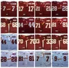 Męskie koszulki w stylu vintage Jurgensen 7 Joe Theismann John Riggins koszulki piłkarskie Darrell Green Grimm Art Monk 17 Doug Williams Charles Mann 21 Sean Taylor Baughs Sam Huff Jersey