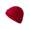 Fashion Beanies Hats For Women Men Casual Short Thread Wool Knitted Bonnet Skull Cap Winter Warm Elastic Hats Y21111