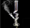 Bongs bong di vetro arcobaleno tubi d'acqua caveohs shisha fumante tubo di vetro base da becher colpi di colpa chicha downstem perc con ciotola da 14 mm