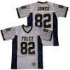 Foley Lions High School Football 82 Julio Jones Jersey Men All Ed Breathable Sport Pure Cotton Navy Blue White Team Color Good Quality