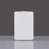 2022 Pulverizador de plástico Cartão de caixa de perfume hidratante Preto Branco Perfume Pulverizador Frasco Refilable Perfume Sprays