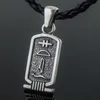 Collier pendentif Vintage mythologie égyptienne antique Anubis hiéroglyphe Punk Men039s 316L en acier inoxydable bijoux de fête cadeau 3824727