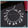 Linkketen armbanden sieraden drop levering 2021 groothandel winkels laagste prijs kerstcadeau 925 sier modearmband ps1354 p2ZFQ