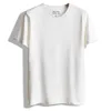 MADEN 2 pièces T-shirt homme à manches courtes col rond noir blanc coton t-shirts hommes Version régulière solide vêtements 210629