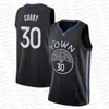 Vintage Stephen Curry Cury City Basketball Jersey GoldenstatewarriorsCity James 33 Wiseman Klay 11 Thompson Blue Blue Sports blancs sh