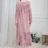 Damska Sleeveed Sukienka Sleeping Modal Sleepwear Długie Luźne Kwiatowe Wydrukowane Nightdress Nightwear Comfy Home Plus Size 210924