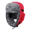 Chunky warme trapper hoed voor mannen vrouwen winter Russische hoeden dikke pluche gevoerde waterdichte ushanka jacht ski's cap