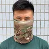 2021 Camouflage Balaclava Face Scarf Cycling Hunting Army Bike Military Helmet Liner Tactical Airsoft Cap Y1229