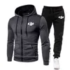 Nouveau sweat à capuche masculin 2021 Automne Winter Feature Hot Hop Hop Dji Sweat-shirt Fashion Men's Shirt with Pants Tracksuit G1217