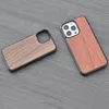 Для iPhone 13 Pro Max Wood Case Case Mobile Smartphone деревянная крышка оболочки роскошный случай против стука