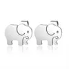 30 stks Leuke Lucky Baby Elephant Choker Ketting Set Femme Cartoon Animal Rvs Charm Hanger Dames Zuster Dames Paar Kraag Mode Gouden Ketting Sieraden