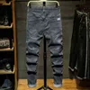 Plus la taille 7XL 8XL 9XL 10XL Harem Jeans Automne Mode Casual Taille élastique Denim Pantalon Streetwear Pantalon Mâle 211111