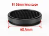 30st Aluminium Anti-reflektion Enhet Honeycomb Scope Protector Mesh 44mm / 50mm / 56mm Optic Aim Sight Rifle Scopes Sunshade Cover Cap