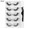 Doğal 3d Kendinden Yapışkanlı Yanlış Kirpik Uzantıları Yumuşak Işık El Yapımı Yeniden Kullanımı Yok Tutkal Sahte Lashes Makyaj Aksesuarı Gözler için 6 Modelleri DHL Ücretsiz