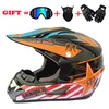 Motorcykelhjälmar 2021 Off Road Raing Hjälm Dirt Bike Man Kvinnor Downhill am DH Cross Full Face Capacete Motocross Casco