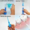 Portable Oral Irrigator Clean Mouth Wash Your Tooth Water Irrigation Manual Pick Dental Flosser Washing No Electricity ABS 220224